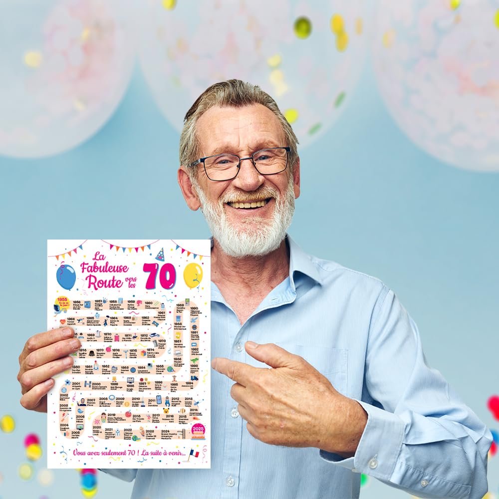 Fabuleuses Cartes D'Anniversaire 70 Ans Pour Grand-Mère  70