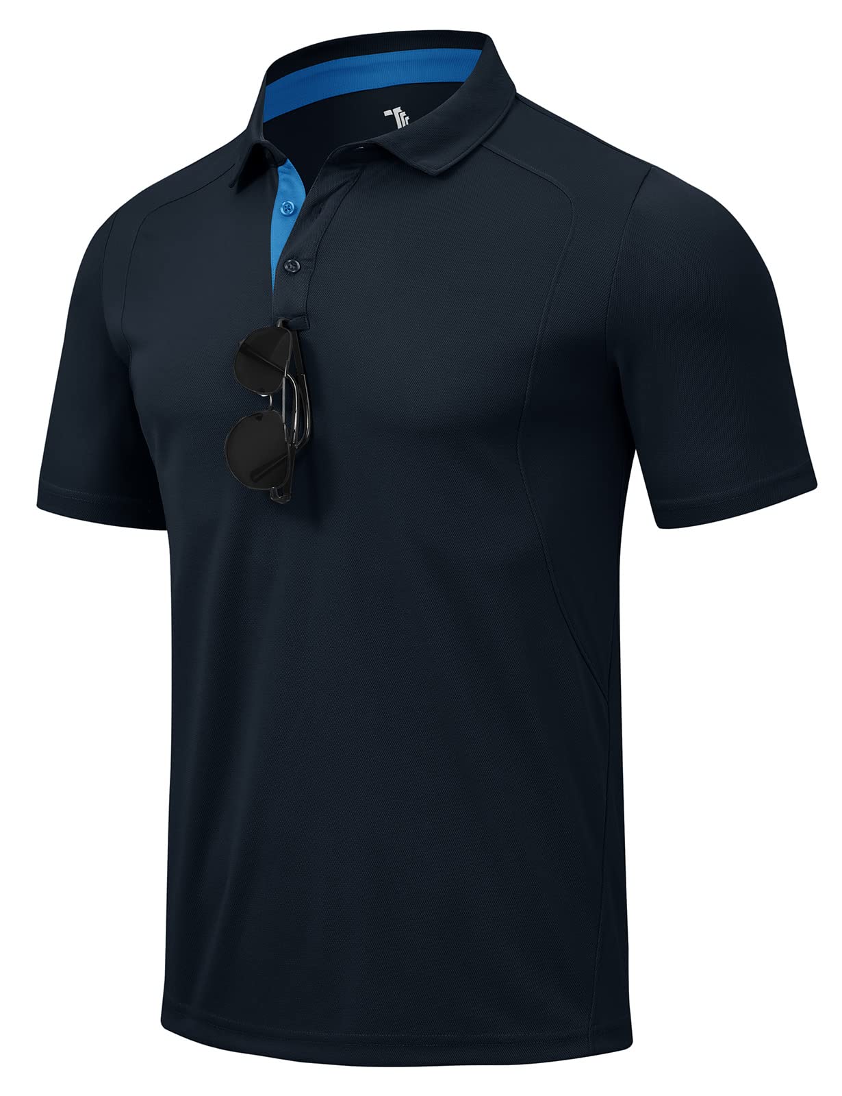 Rdruko Men's Performance Golf Shirts Short Sleeve Dry Fit Moisture Wicking Polo Dress Pique T-Shirt
| Rdruko Men's Golf