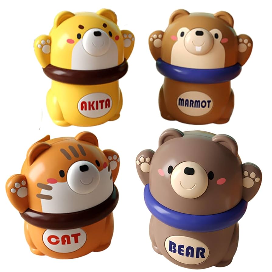 Amazon | (知と育 LZCZ) ダッシュ！どうぶつミニカー - くま