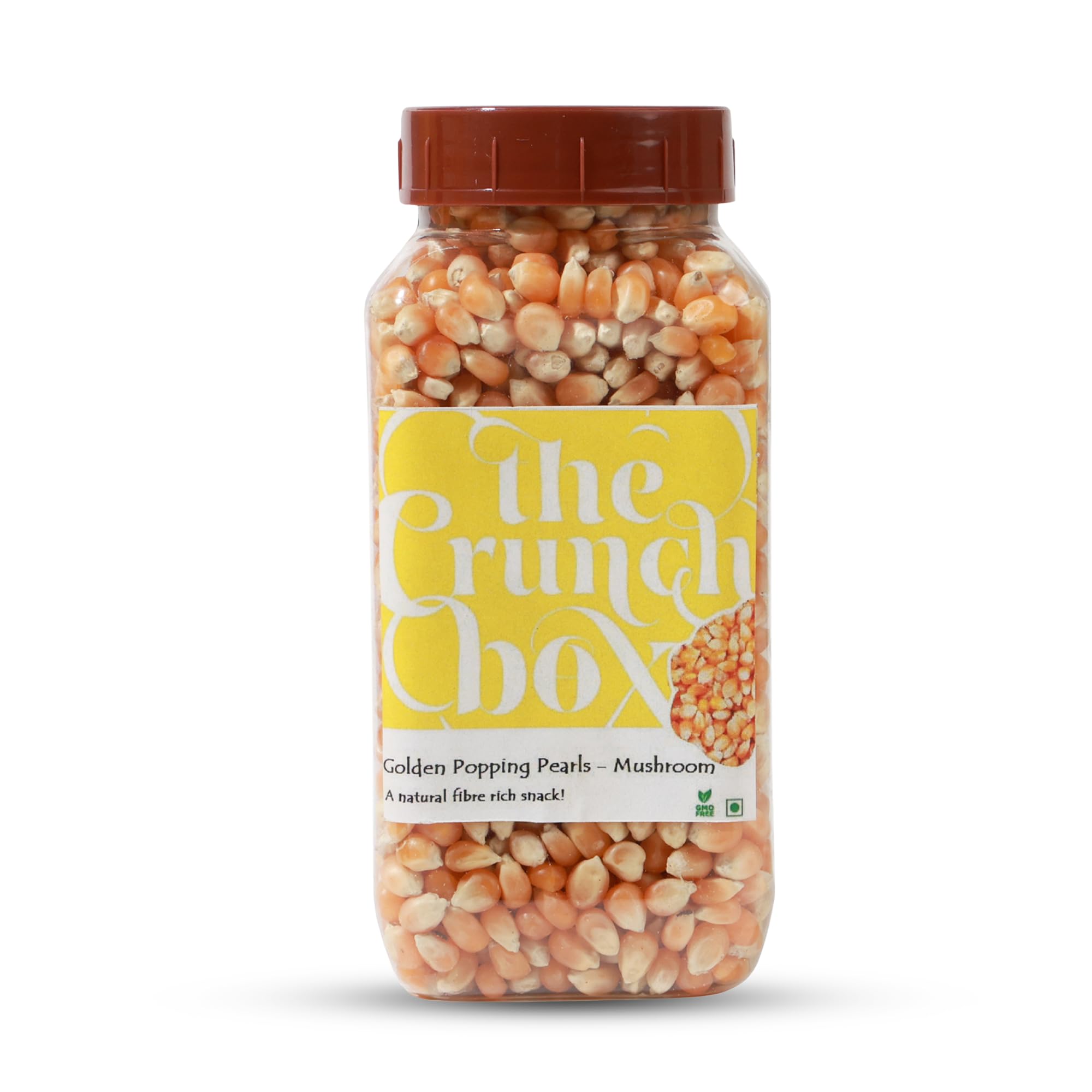 The Crunch Box Golden Popping Corn-MUSHROOM CORN (Gourmet Popcorn Kernels) - 400 grams