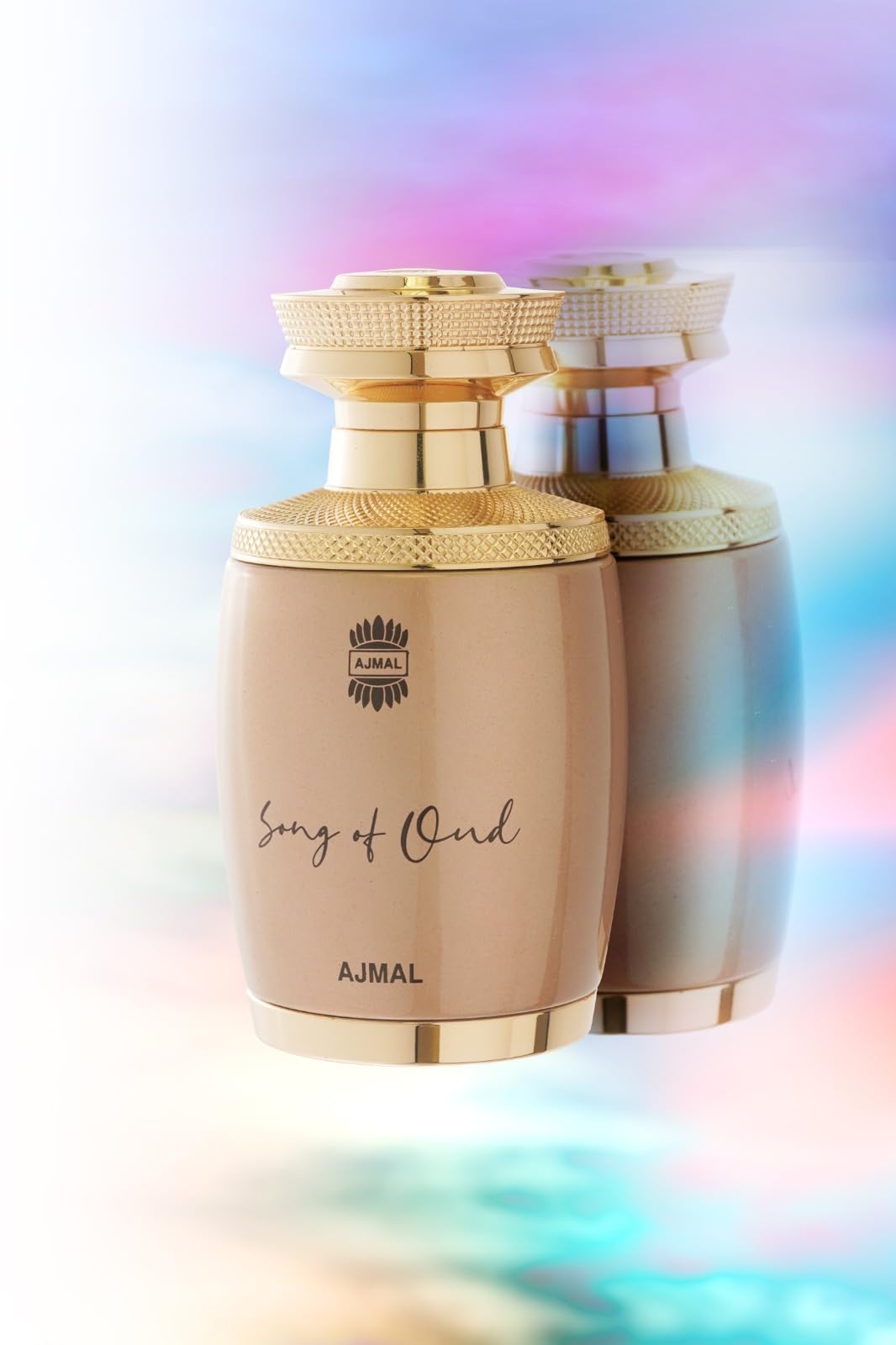 Ajmal Song of Oud Eau de Parfum – Unisex Premium-Duft – Zitrus-, fruchtig-würziger Auftakt mit blumiger Herznote und amberartiger, moschusartiger Basisnote – Langanhaltender Duft aus Dubai – 75 ml