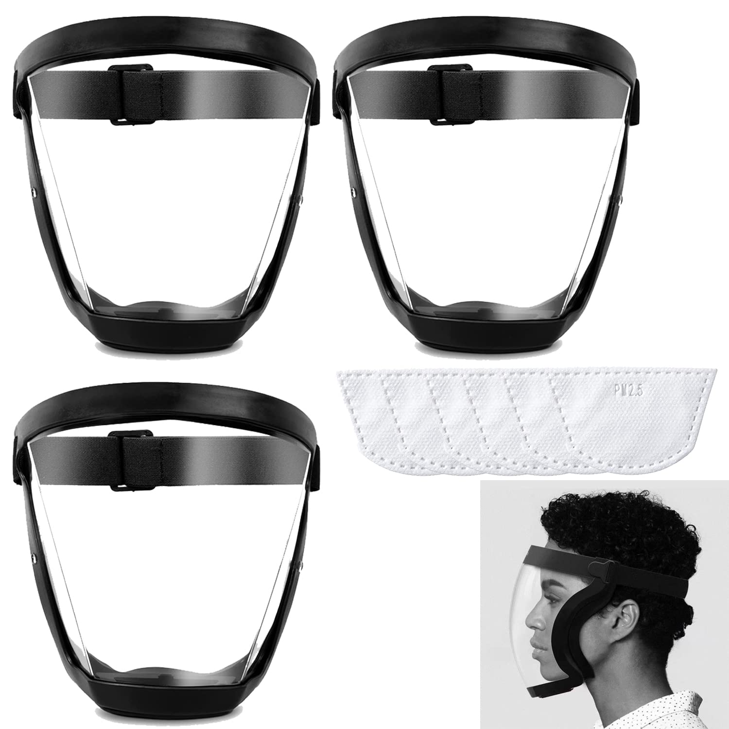 Full Face Shield - Protect Your Face -10 Full Face Shield - Protect Your Face -10