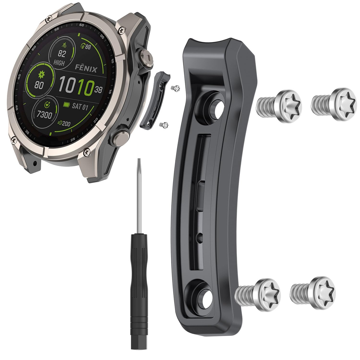 バンガードフェニックス その他パーツセット Amazon.co.jp: GYOKUYU Forガーミン (Garmin) Fenix 8 交換用 サイド