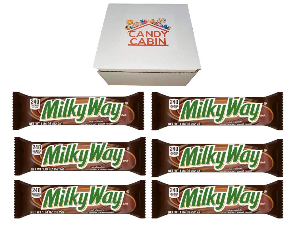 Milky Way Candy Bars Assorted Variety Box by CANDY CABIN (Original, 6 Pack)