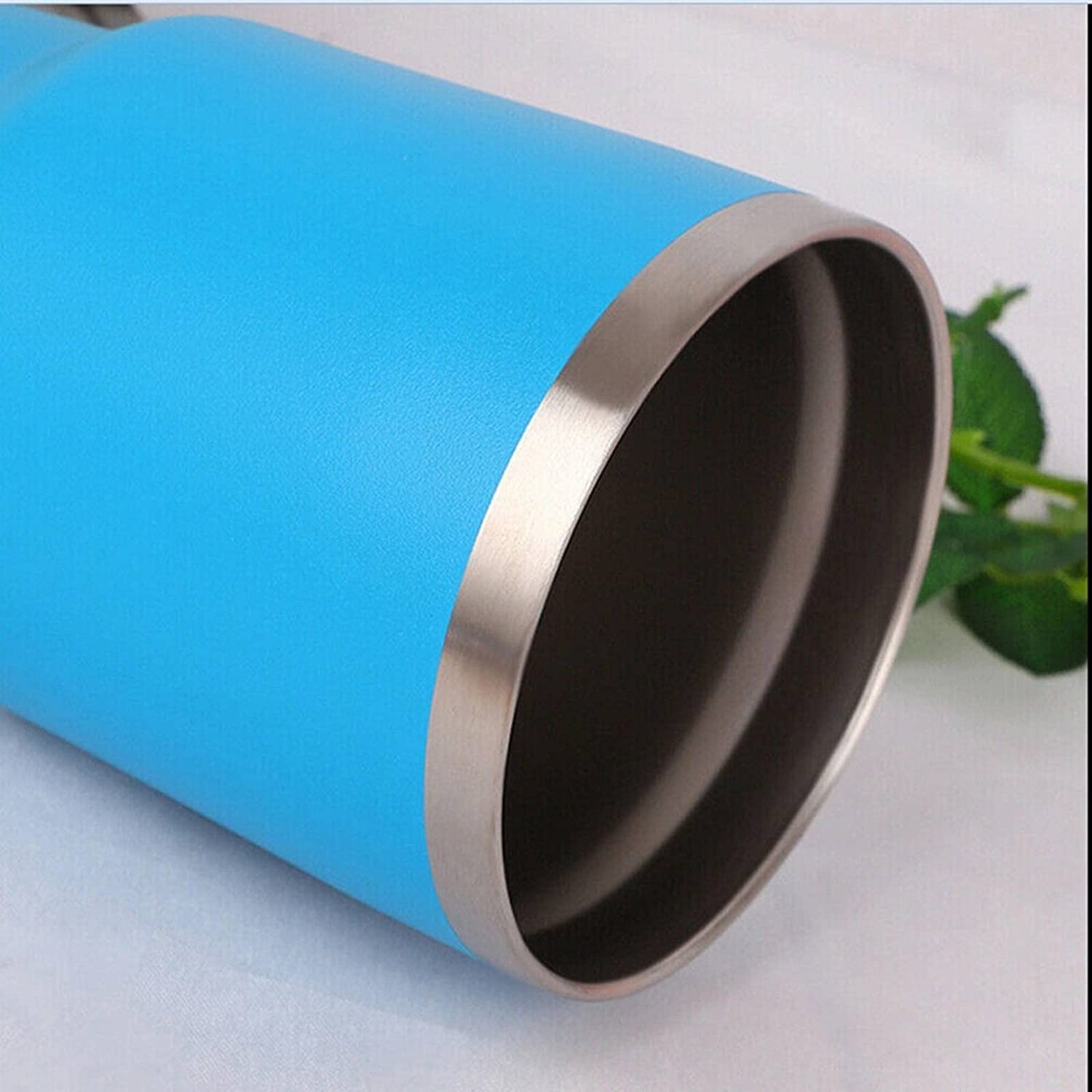 Botella de Agua de 1000 ml, Vaso de vacío con Aislamiento de Doble Pared, Taza de café de Viaje, Taza térmica de Acero Inoxidable.