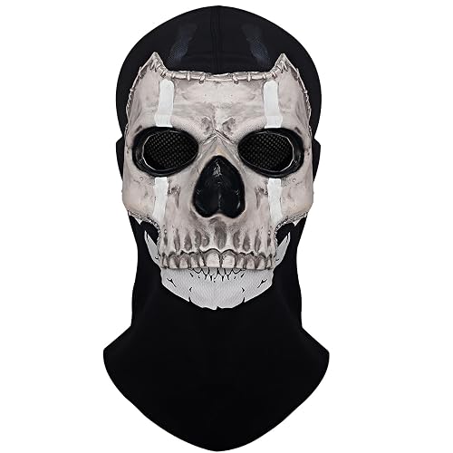Joukavor Ghost Call of Duty Mask Cod Ghost MW2 Mask Skull Face Mask for Cosplay - Style-2