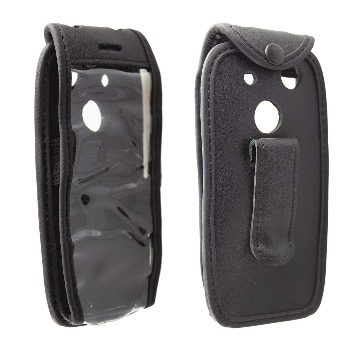Borsa In Pelle Con Clip Da Cintura Per Telefono Artfone C1/C1+, Custodia Caseroxx Con Finestra Trasparente