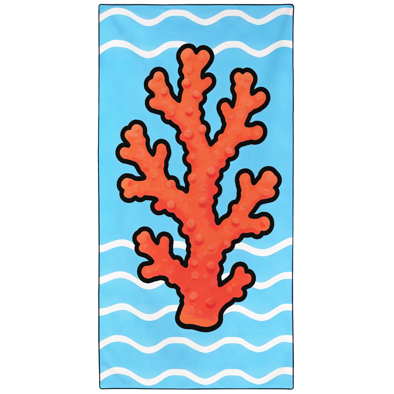 Zomer Mikrofaser Strandtuch 180x90cm Badetuch Groß Leicht Sc