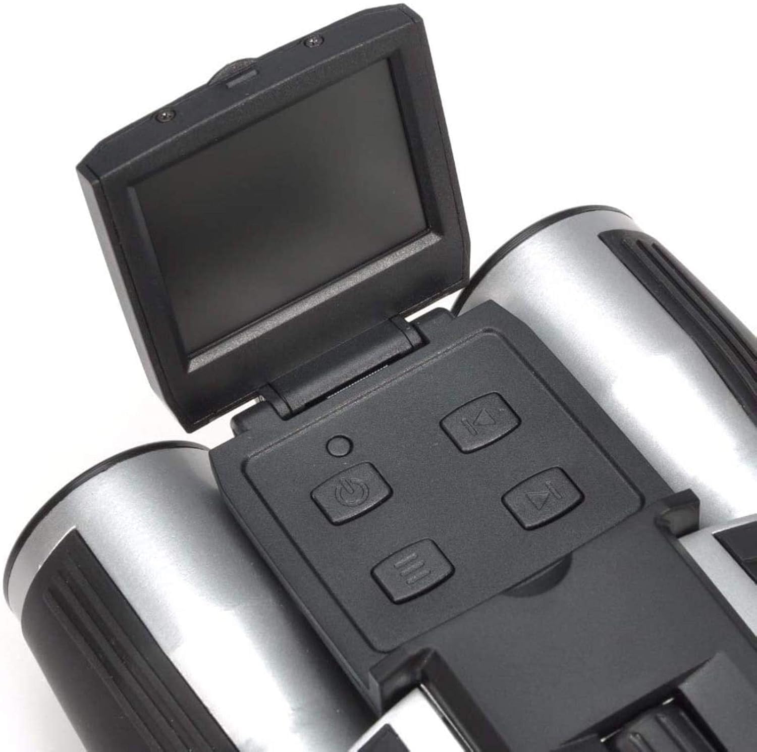 Telescopio portátil Alta Potencia, binoculares Digitales 2 Pulgadas, HD, LCD, 12 x 32, 5 MP, videograbadora, cámara para observación Aves, Partidos fútbol, conciertos, para Interiores y Exteriores.