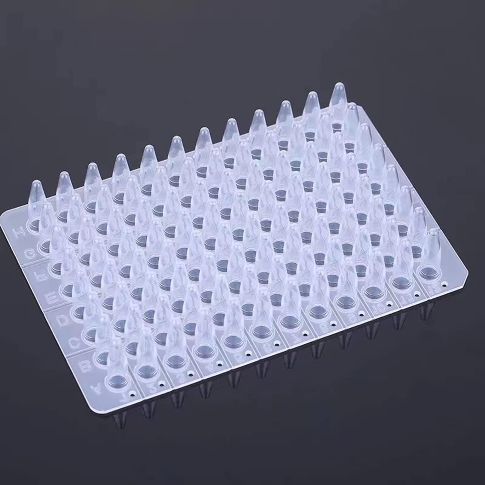 PCR 96-Well-Platte, 0,2ml ohne Rand, 20 Platten Gamma-bestrahlt für Sterilität