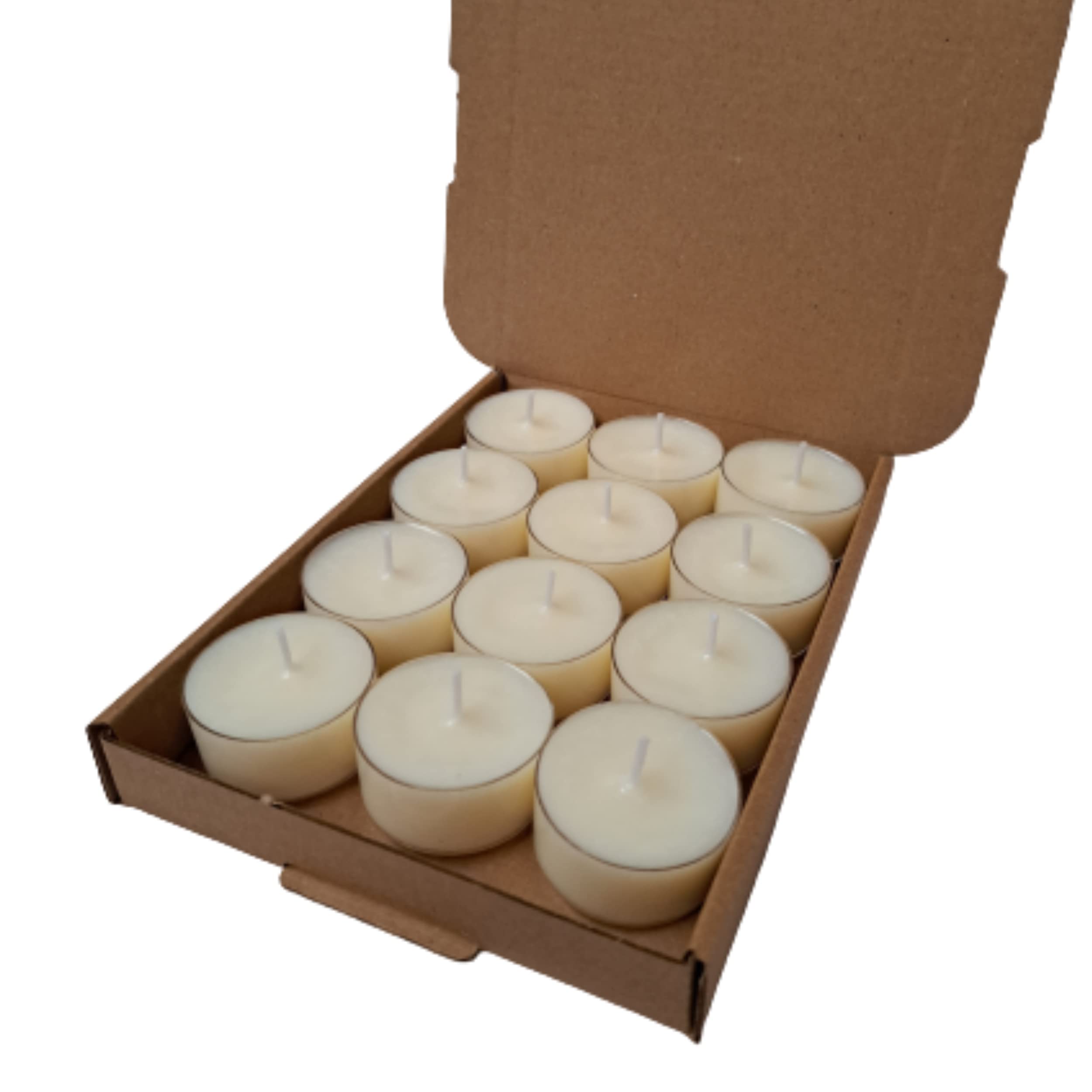 Scented Tea Light Candles 12 Per Box Made With Soy Wax (Ice Queen Dupe)