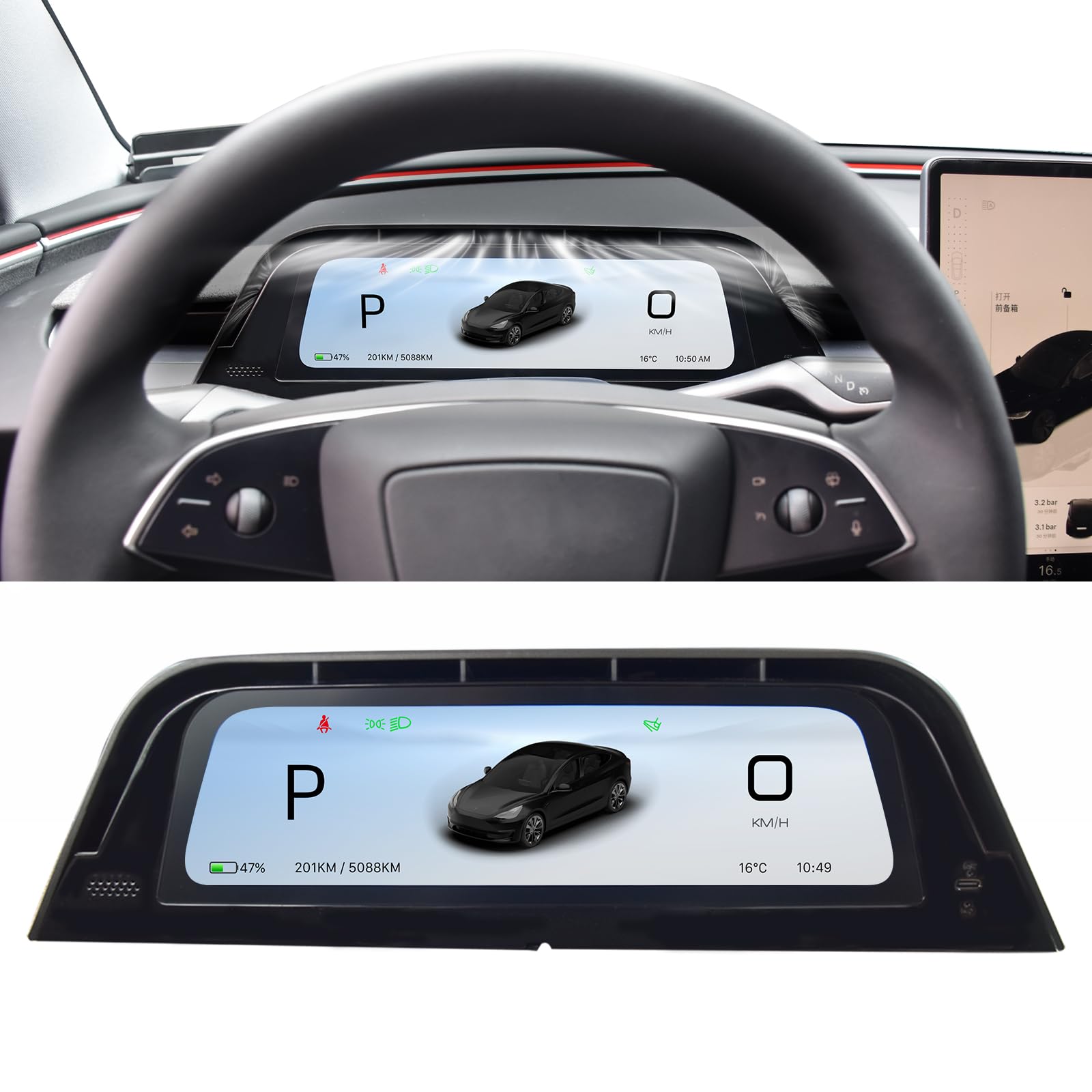 Amazon.co.jp: Tesla Heads Up Display Tesla Model Y Juniper 2025