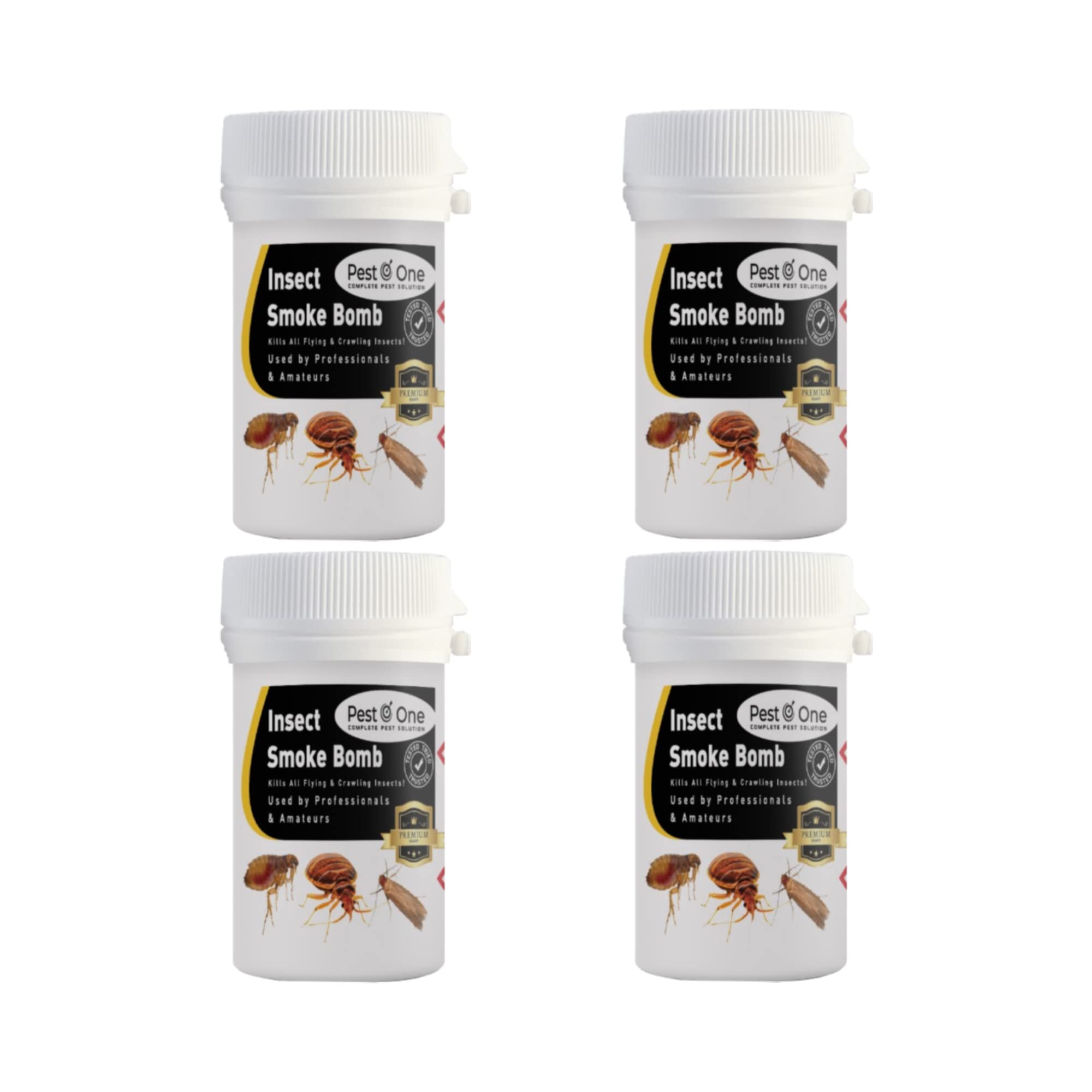 Bed Bug & Flea Smoke Bombs - 4 Pack, 3.5 g (Pack of 4)