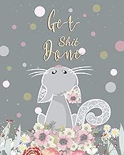 Get Shit Done: Cute Cat Blank Cover for 2019-2021 Monthly Schedule Organizer 36 Months Calendar Agenda Planner with Holiday
