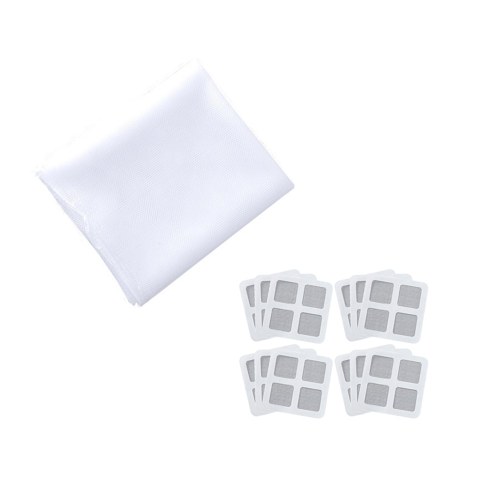YPBEW Without Tool Window Screen Set Meshes Stick Designs Protective Breathable Materials for Renters and Homeowners Nylon Window Screen
