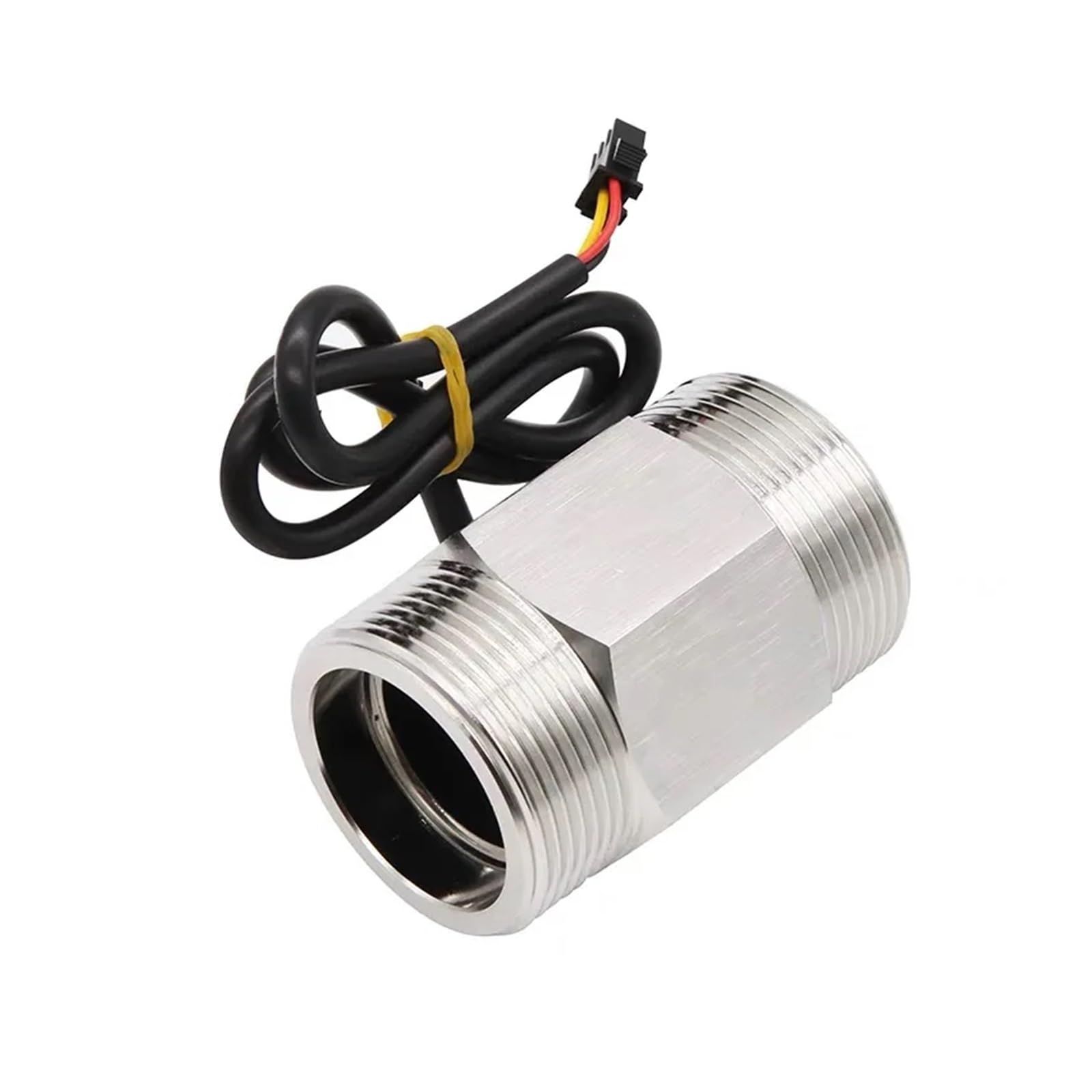 Medidor de caudal de agua, Sensor de flujo de agua G1.5 "DN40, caudalímetro de turbina con Sensor Hall de 1,75 MPa, CC de 5 ~ 24V, utilizado for medir el flujo del medio para agua, diésel y otros líqu