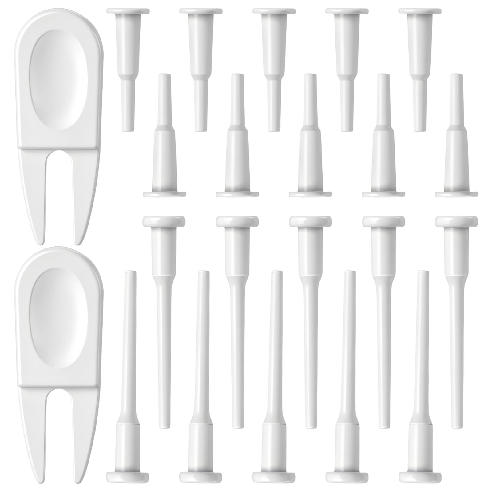 Tapones de bola de yoga, 20 tapones de aire con 2 herramientas de extracción, kit de repuesto de tapón de bola de ejercicio, bola de ejercicio, tapón de aire para pelotas de pilates, pelotas