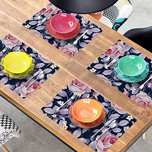 Sets de table roses en forme de fleur pour sublimer vos dîners - 8