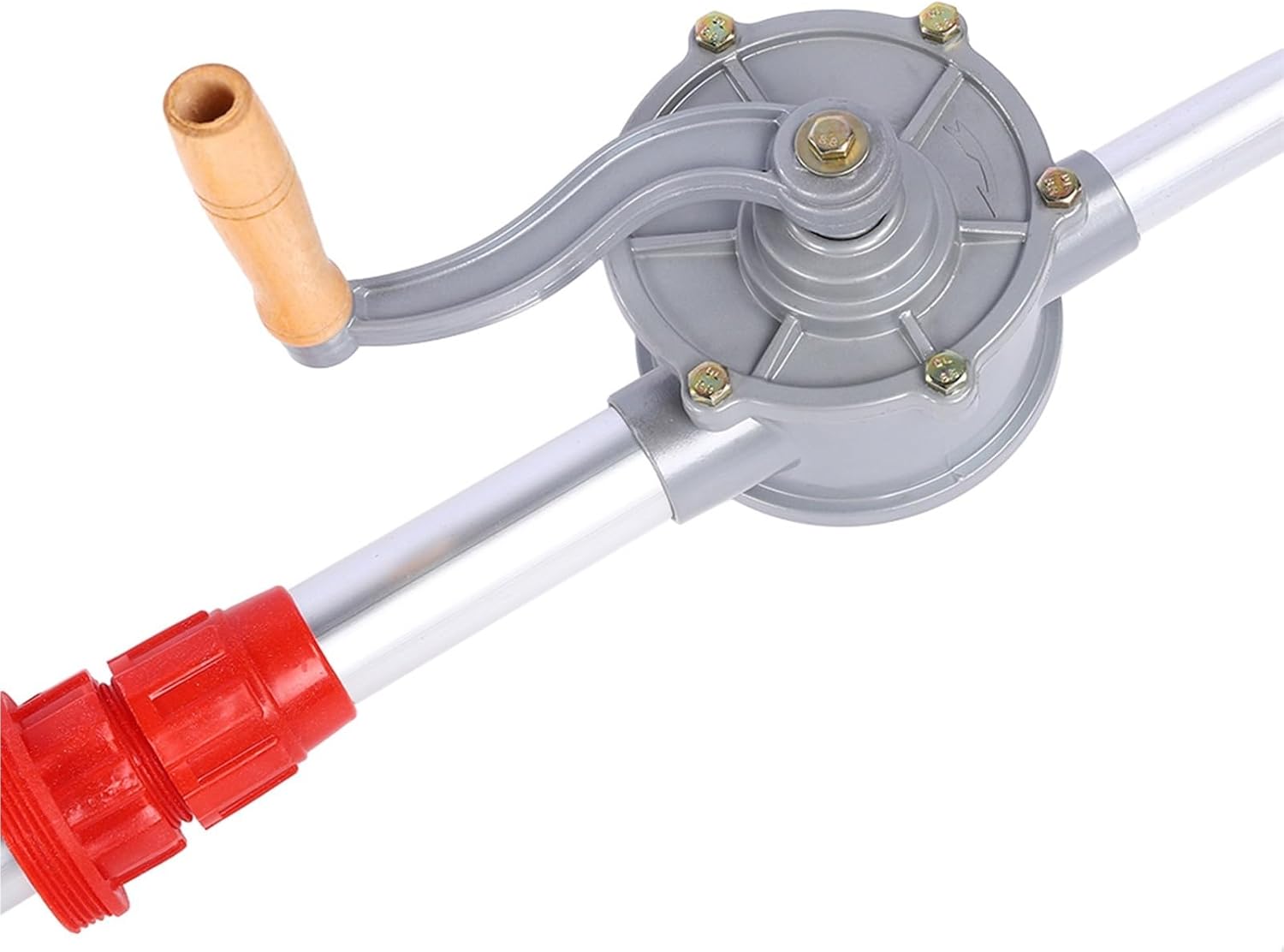 Aluminum Alloy Rotary Hand Crank Oil Barrel Drum Pump Pumping Diesel Fuel