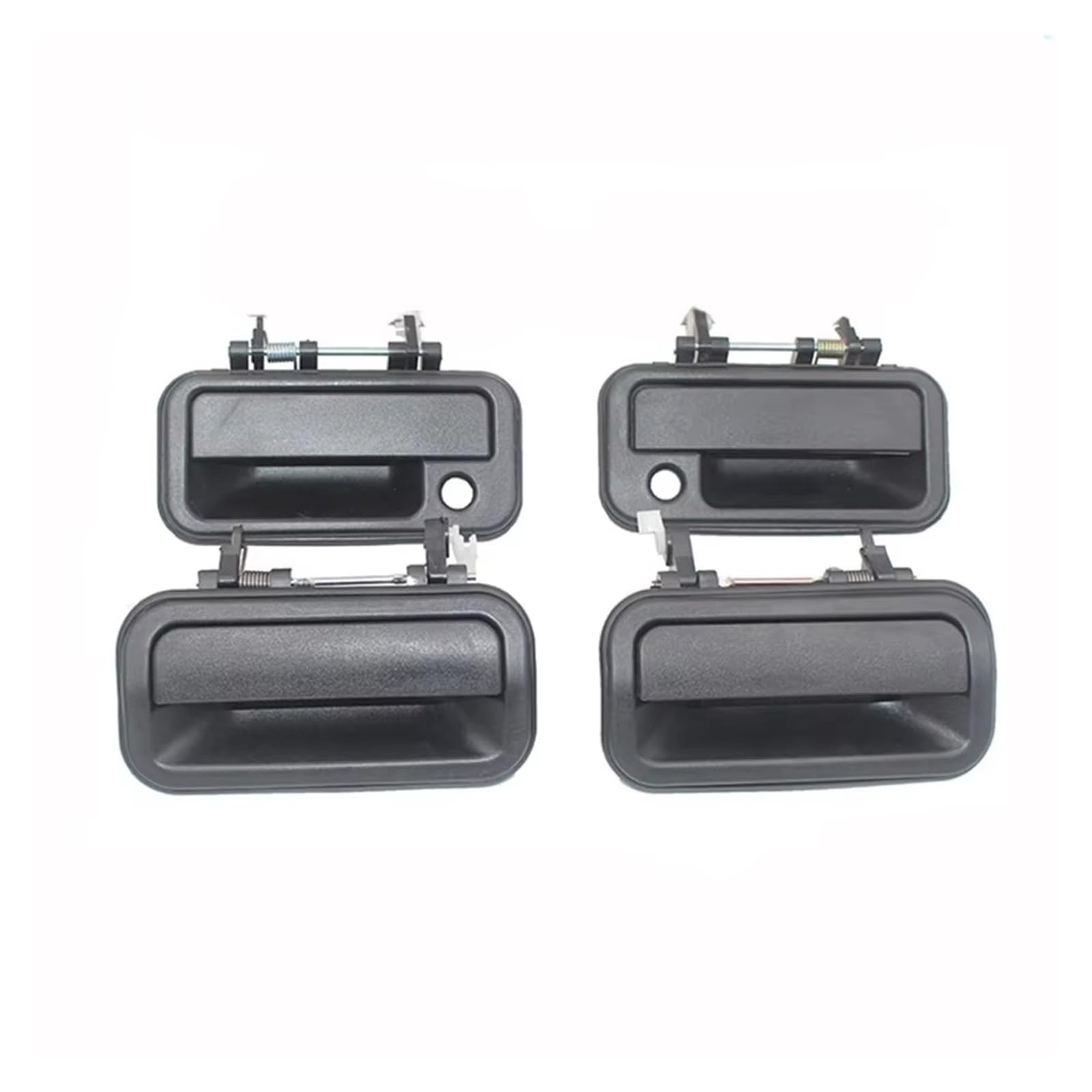 Esrqre Car Side Outer Door Handle for Isuzu for Rodeo for Pickup 1998 1999 2000 2001 2002 2003 Car Black Exterior Door Handles Replacement IZ1310109 IZ1311109