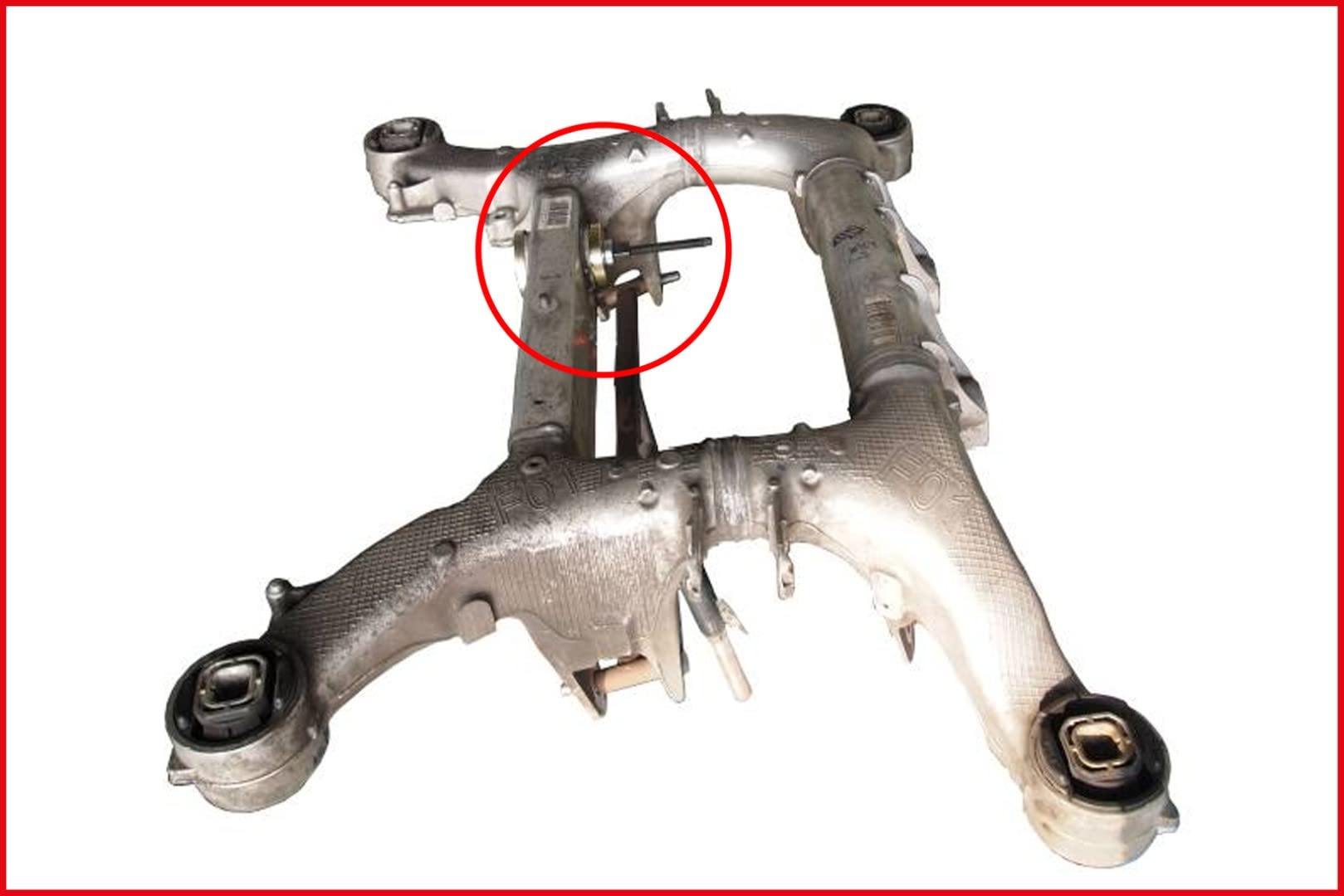 KS Tools 150.9865 Juego de herramientas de silentblock para soportes de eje trasero BMW, 7 pzs