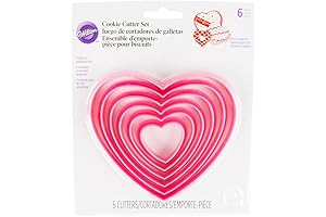 Wilton Nesting Heart Cookie Cutter Set: Embrace Precision and Creativity in Baking