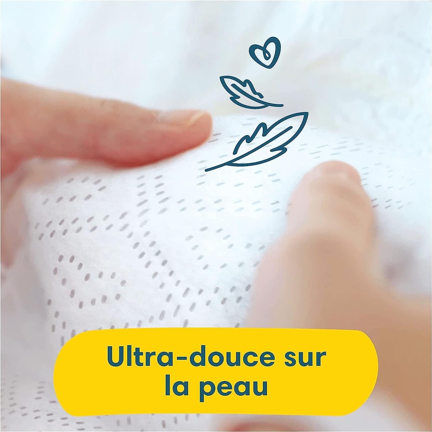 Pack Duo Pampers Premium Protection Taped, Taille 2 (240 couches) et Taille 3 (204 couches)