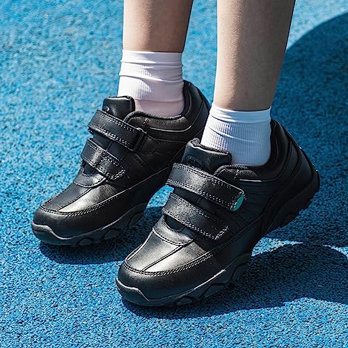 Image of UOVO Boys School Shoes Uniform Black Dress Shoes for Kids