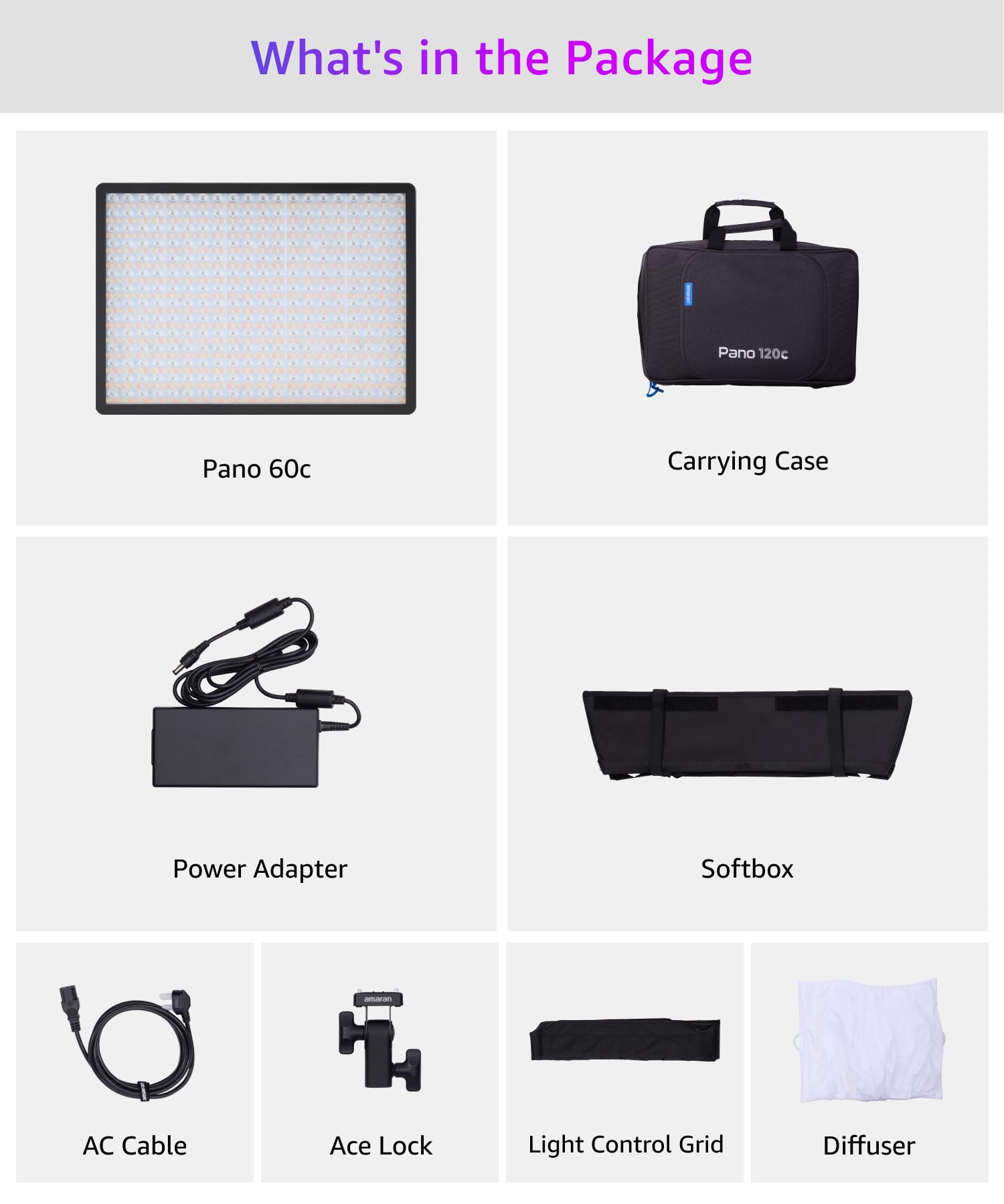 Amazon.co.jp: amaran Pano 120c Kit 120W RGBWW フルカラーLEDパネル Amazon.co.jp: amaran Pano 120c Kit 120W RGBWW フルカラーLEDパネル