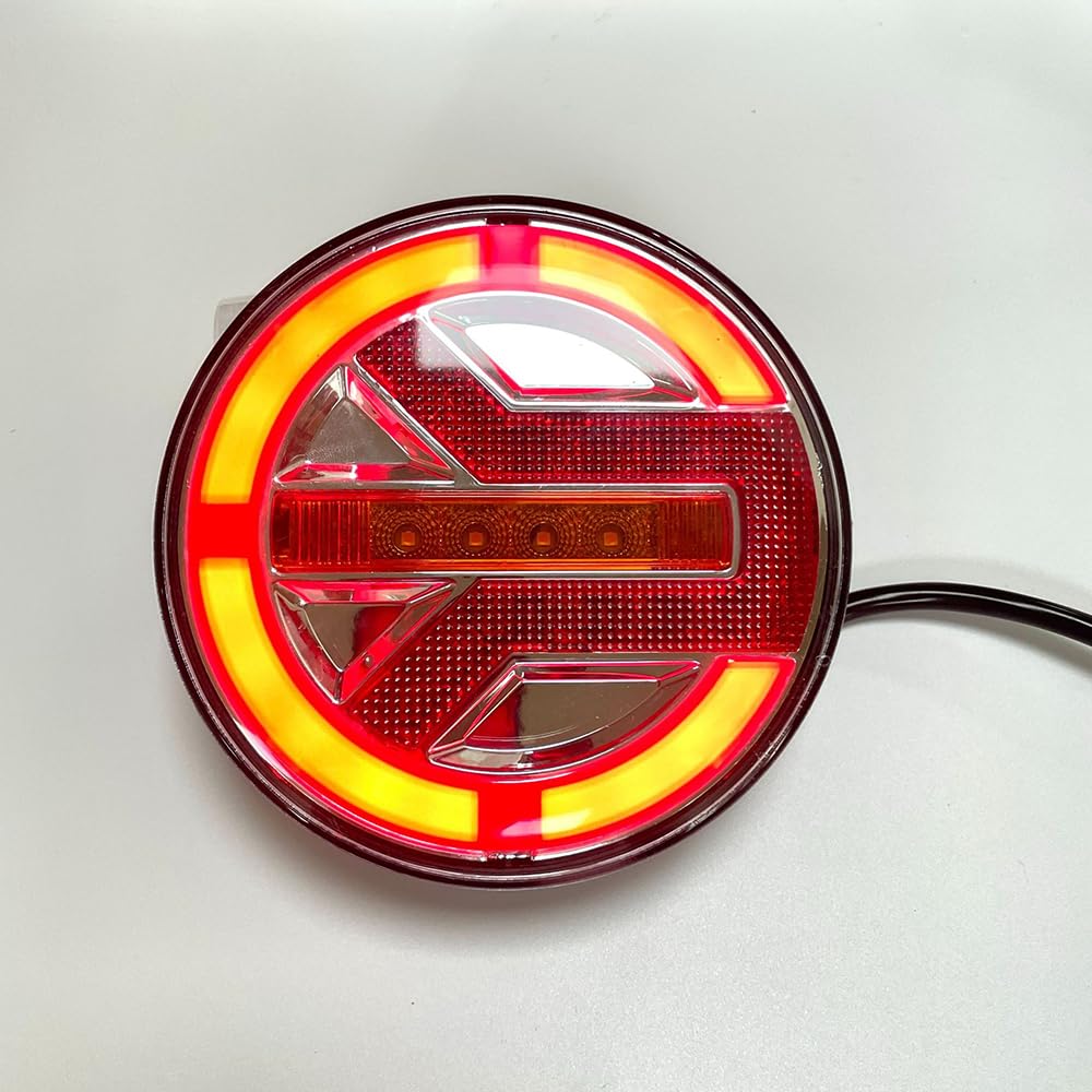Genérico Luces traseras 29LED Luz trasera Luz de freno trasera 12V 24V Luces de advertencia de seguridad Indicador para camiones Chasis para remolques para Trident Volquetes para autobús Barco Coche