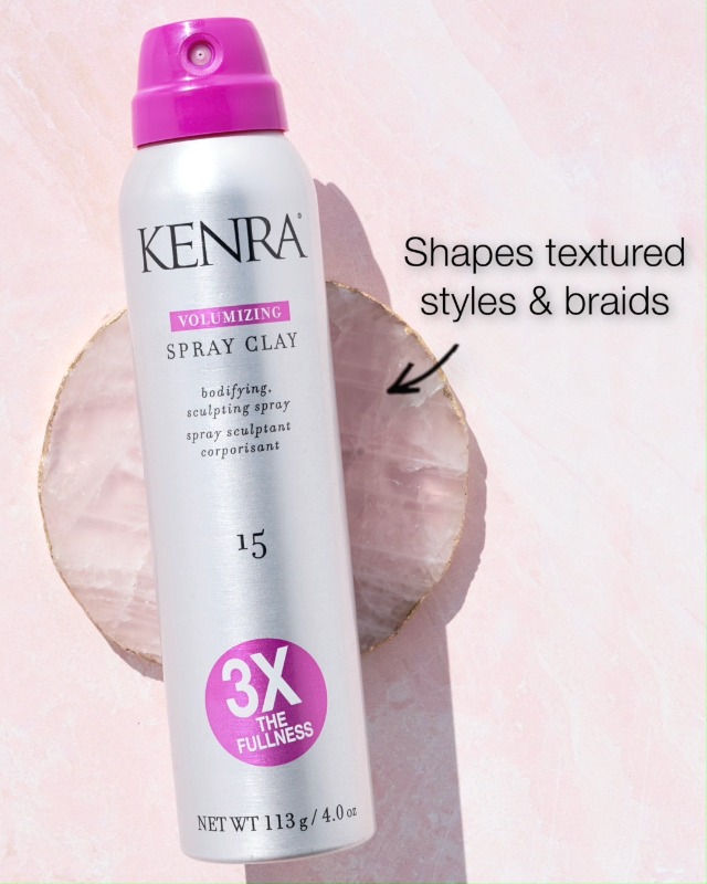 Image of Kenra Volumizing Spray Clay 15 | Bodifying, Fullness Spray | 3X The Fullness | Medium Hold | Provides Texture & Volume With A Long-Lasting Finish | All Hair Types