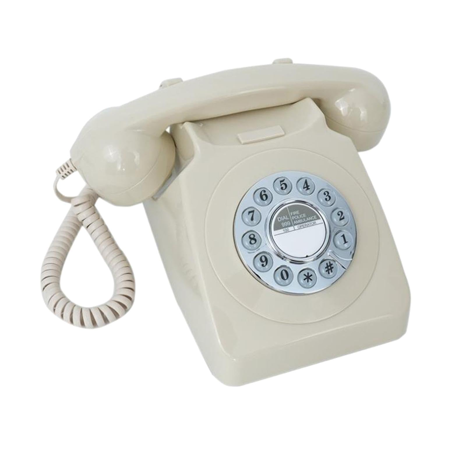 Audio Guest Book Phone Retro Design for Wedding Retirement Party Anniversary Black-picture-10