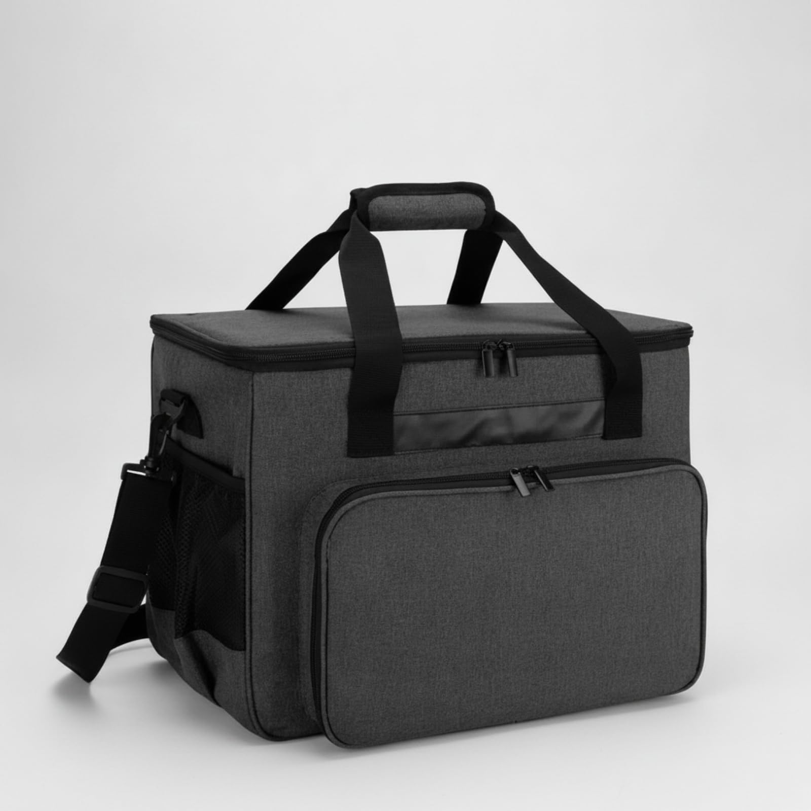 Estuche para Máquina Coser Resisn |, Funda para Máquina coserjunto Bolsillos, Reforzada, Viajes, Gris