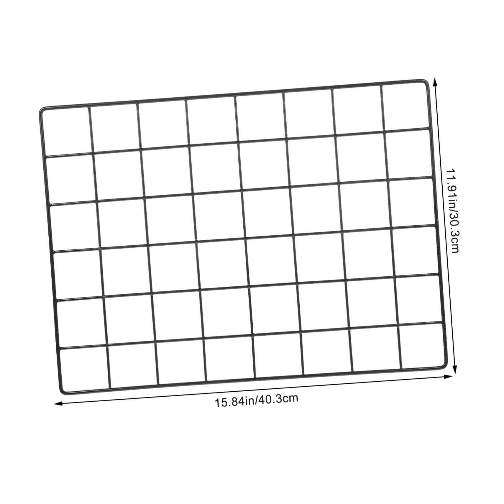 GRIRIW Metal Wall Panel DIY Photo Display Organizer for Wall Art Crafts Stylish Iron Picture Frame Home Decor Hanging Closet Organizer