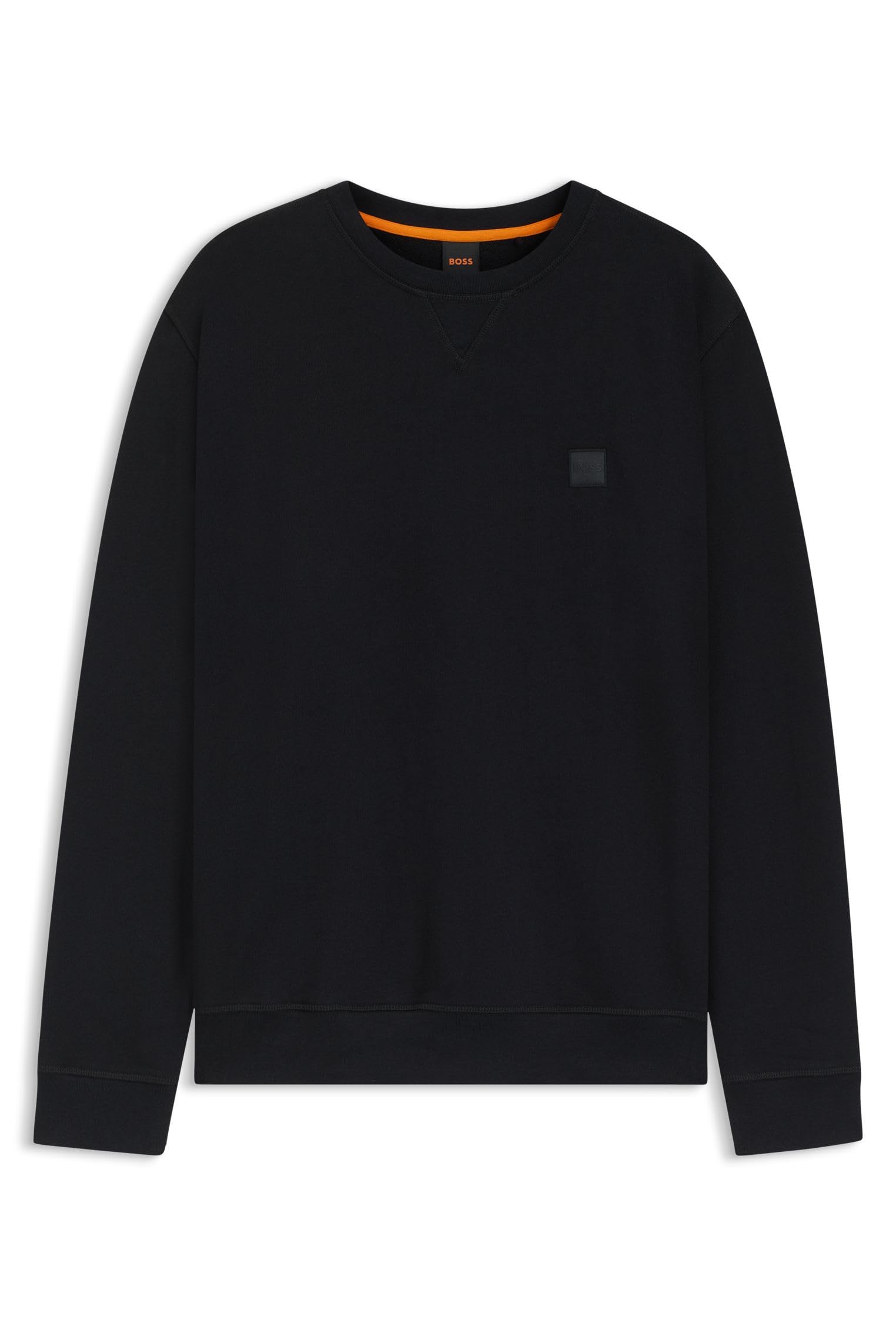 BOSS Men's Westart Sweatshirt, Black1, L, Black 1