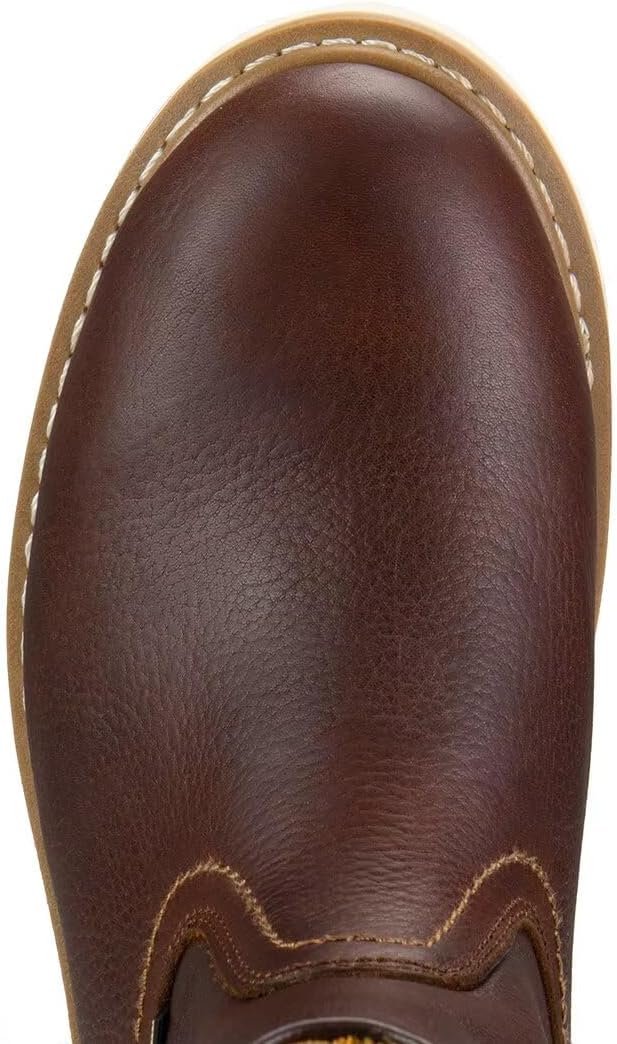 SUREWAY 10in Mens Soft/Steel Toe Waterproof Wellington Work Boot,Heavy Duty Pull On Leather Work Boots,GoodyearWelted,Full Grain Leather,Industrial Safety boot Classic Cowboy Boot,EH Rated - Image 7