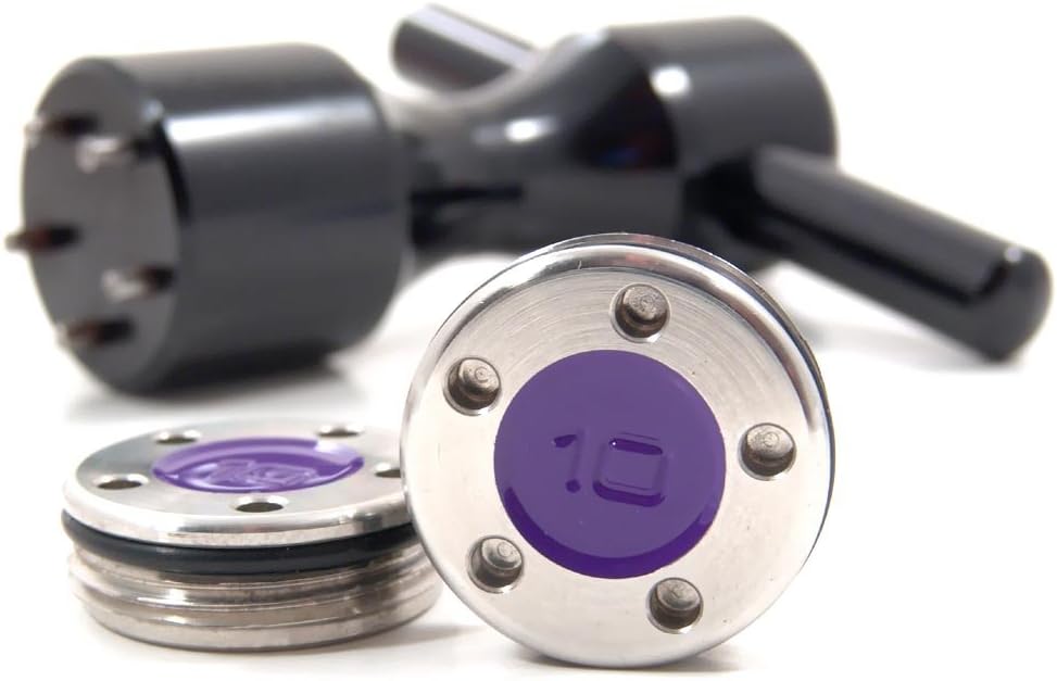 19th Hole Custom Shop 2 of 10g Purple Weight for Scotty Cameron Putters with Wrench Tool