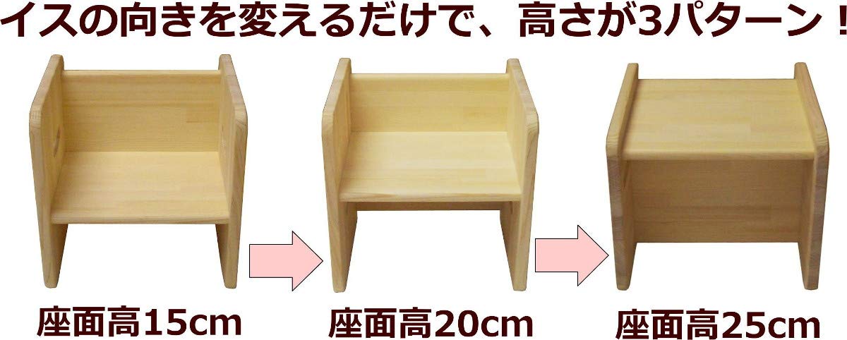 Amazon.co.jp: 木遊舎(MOKUYUSYA) キッズ・ステップアップ・チェア