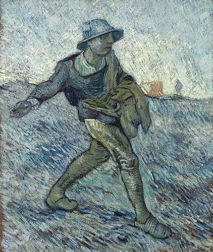 Tableau Van Gogh L'Après-Semeur : habillez un grand mur vide avec style (60x90cm)
