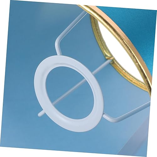 Miniatura 7 de DOITOOL Pantalla de tela tambor pantalla lámpara lámpara lámpara tambor negro lámpara colgante pared portavelas mini lámpara de mesa clip en