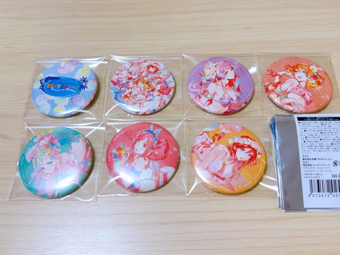 マクロスΔ ワルキューレ 缶バッチ コンプリートBOXセット 缶バッジ2種