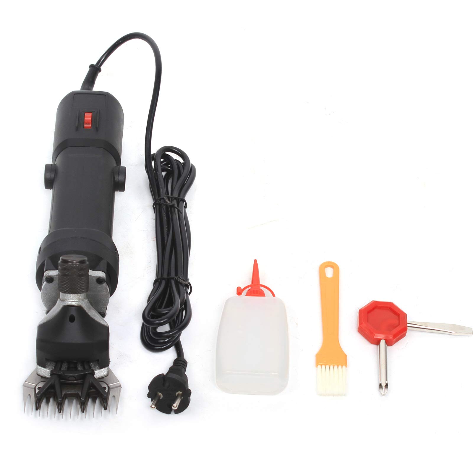 Esquiladora eléctrica de ovejas, 350 W, 3600 RPM, esquiladora para ovejas, set de tijeras eléctricas para ovejas