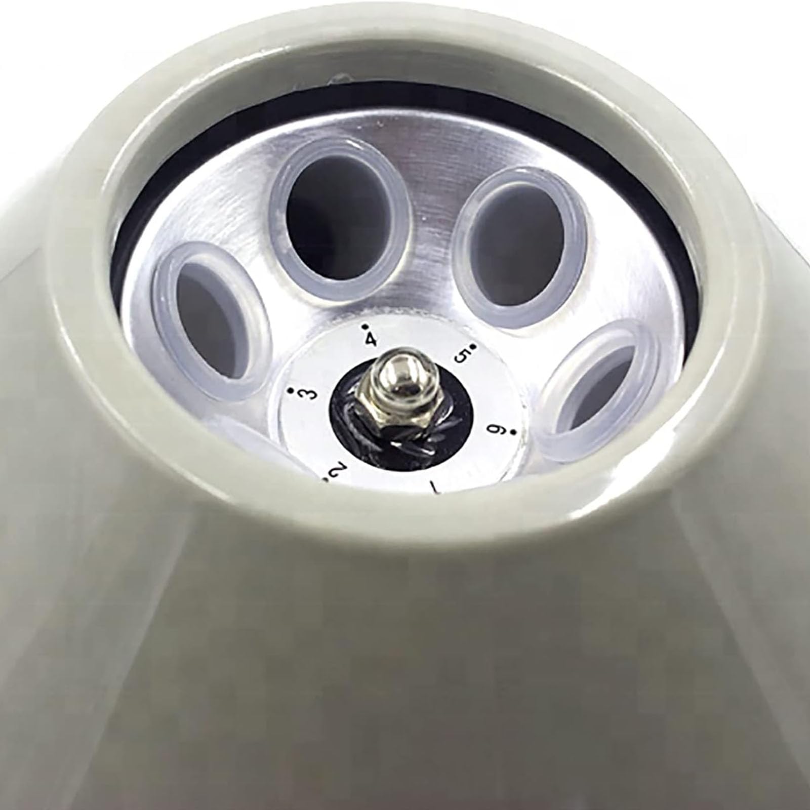 Máquina centrífuga de laboratorio, mini mesa de 220 V con regulación de velocidad de temporización, rotores para 6 tubos de 20 ml, temporizador de 0 a 60 minutos, velocidad de 4000 rpm, ideal para uso