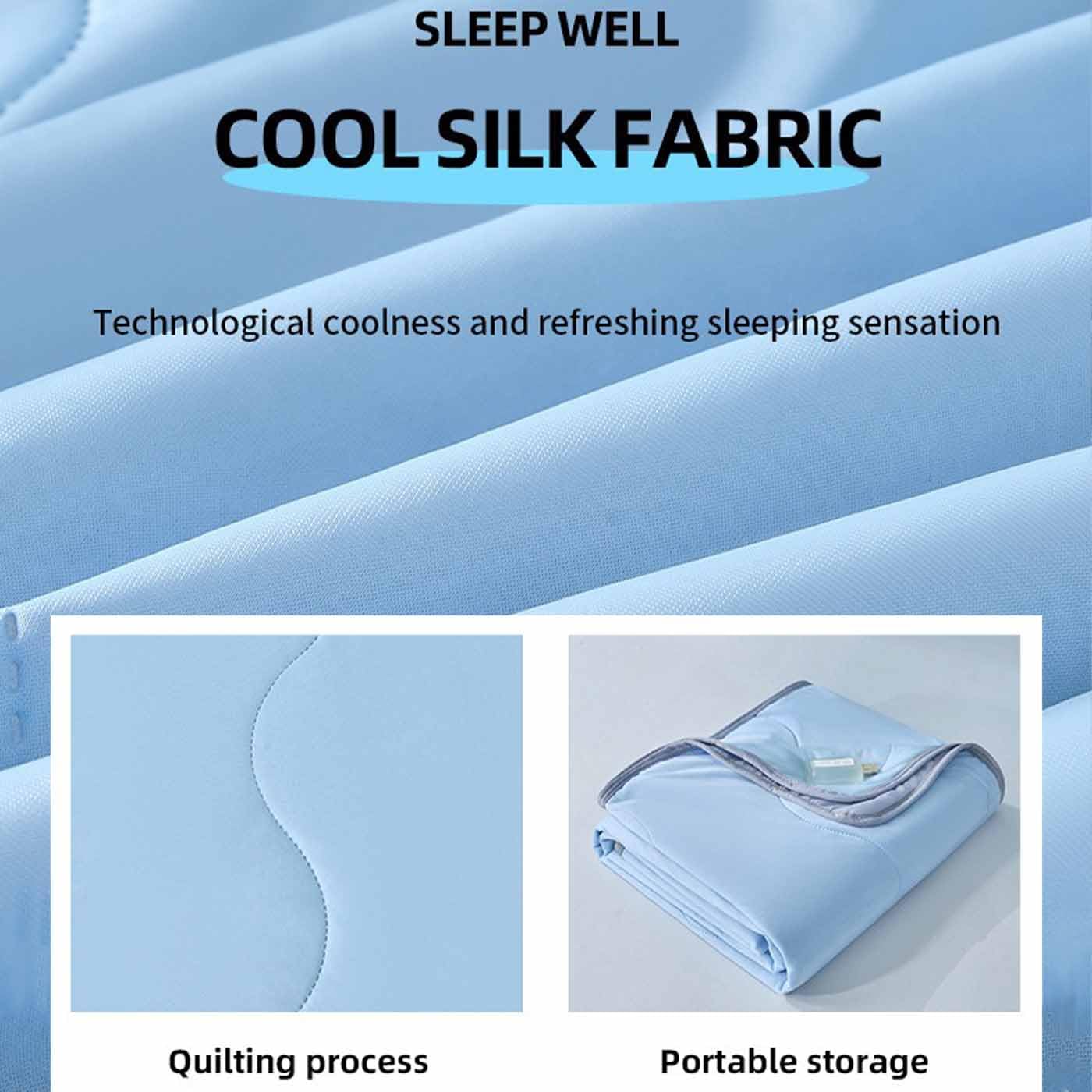 Summer Cooling Blanket For Night Sweats,Soft Lightweight Cooling Cooler Fiber Ice Blankets,Coolings Blankets Double Bed,King Size Ice Cool Blanket,For Adult Kids Hot Sleeper (A, 200×230cm)