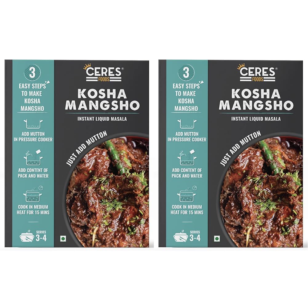 See full amazon price history chart for Ceres Foods kolkata Kosha Mutton Instant Liquid Masala | Mutton cooking paste | Curry Paste | Curry Mix | Shipped Fresh | Ceres Foods Kosha Mangsho Ready to Cook Gravy |Kosha Mangsho Paste | Masala| Bengali Recipe | Bengali Masala | Kosha Masala | Mu Ceres Foods kolkata Kosha Mutton Instant Liquid Masala | Mutton cooking paste | Curry Paste | Curry Mix | Shipped Fresh | Ceres Foods Kosha Mangsho Ready to Cook Gravy |Kosha Mangsho Paste | Masala| Bengali Recipe | Bengali Masala | Kosha Masala | Mu (B0D815PJT1) Amazon Price History, Amazon Price Tracker
