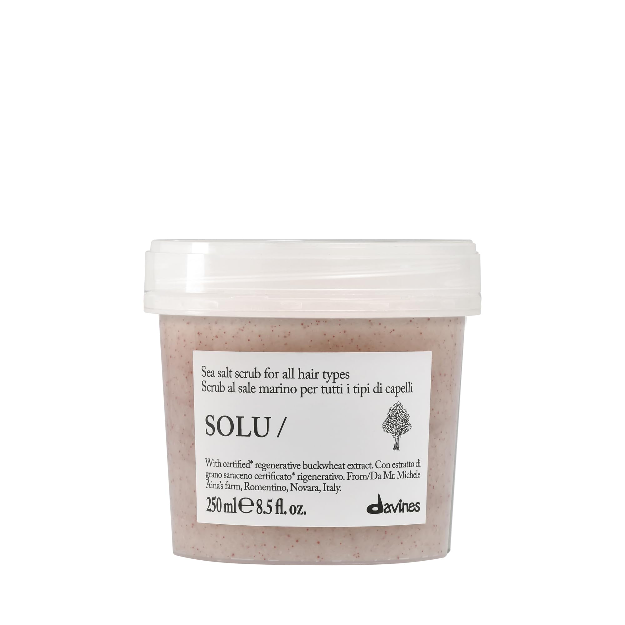 Davines SOLU Sea Salt Scrub 250ml
