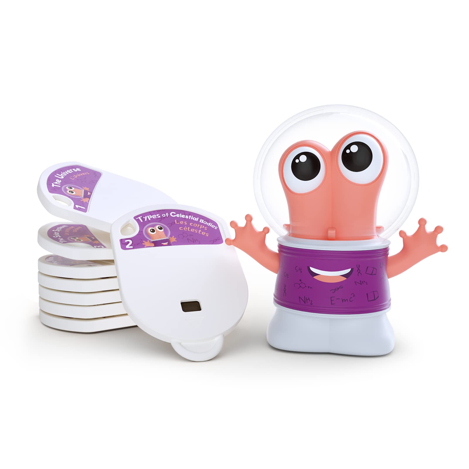 ZZZMOON Figure and Story Slides, Kids Story Projector Replacement Kit, Space Exploration for Kids Bedtime Reading