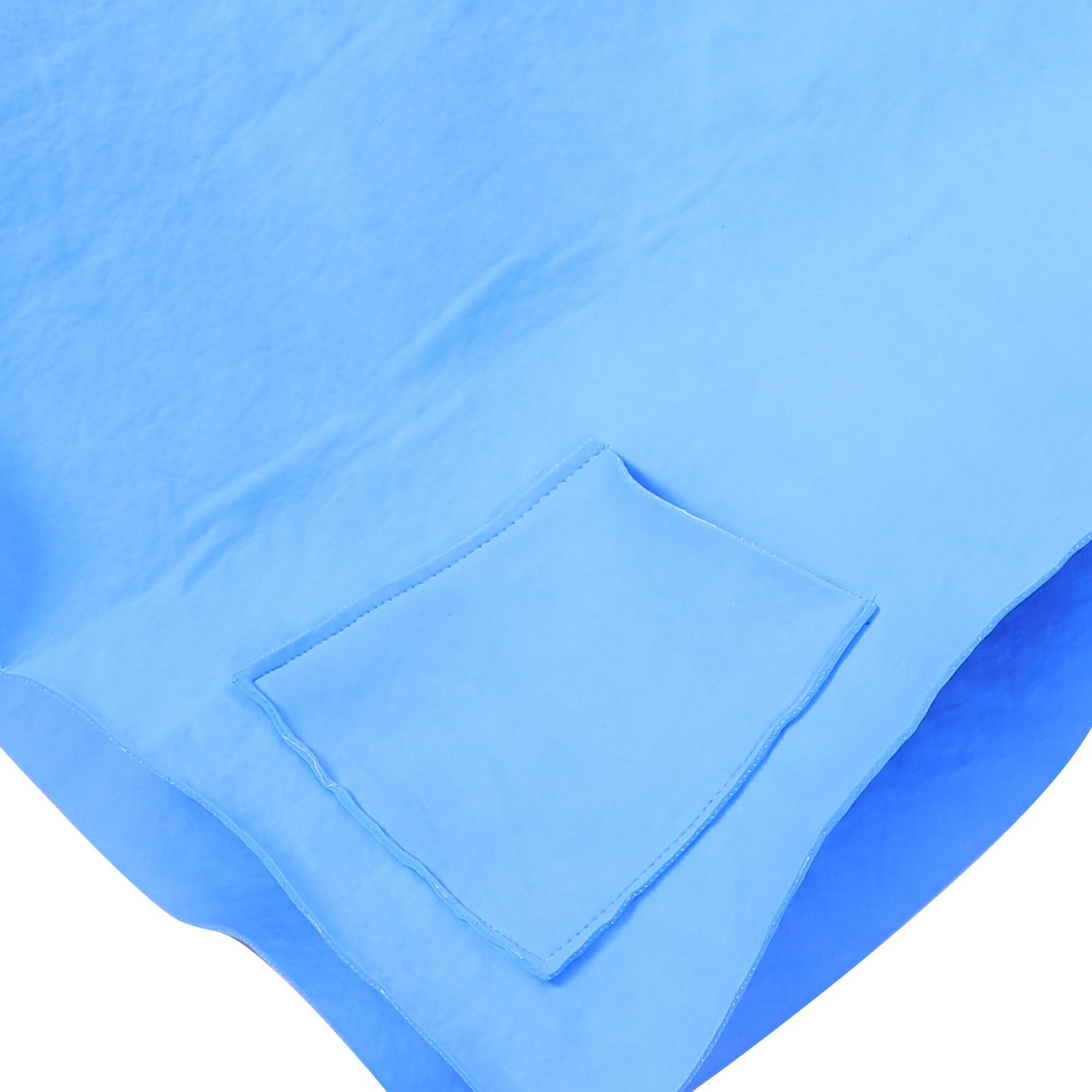 Gilet Rinfrescante da Esterno per Uomo e Donna, 60X40X0.3Cm, Assorbimento Acque Leggero, per Viaggi e Lavoro in Condizioni di Caldo, Blu