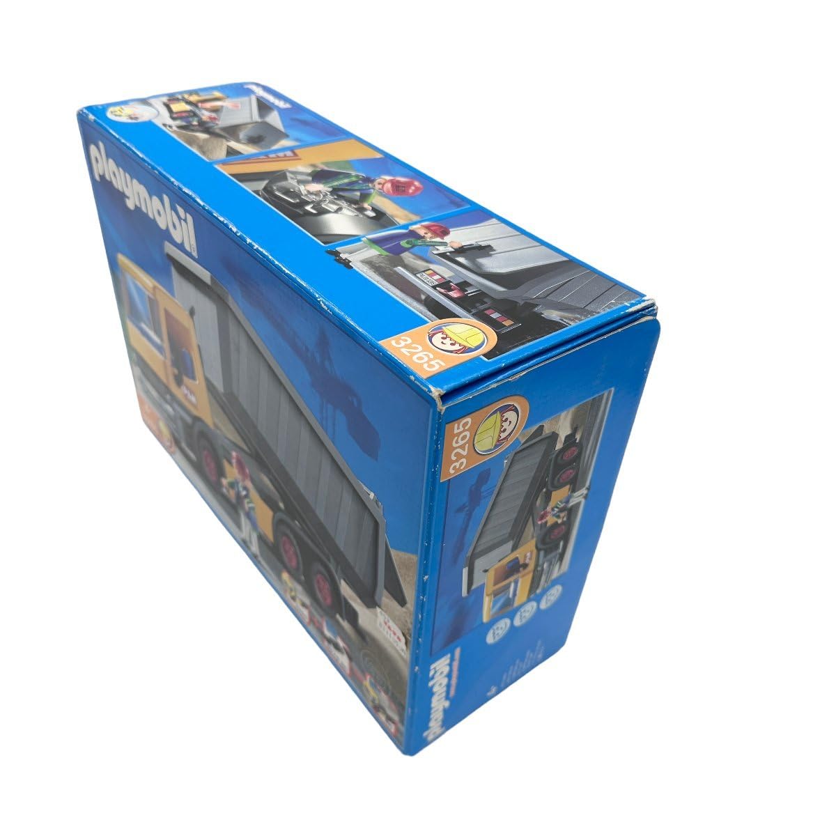 プレイモービル3141ダンプカー トレーラー 運搬車 工事車両playmobil PLAYMOBIL プレイモービル］1.2.3 ダンプトラック - 木のおもちゃ
