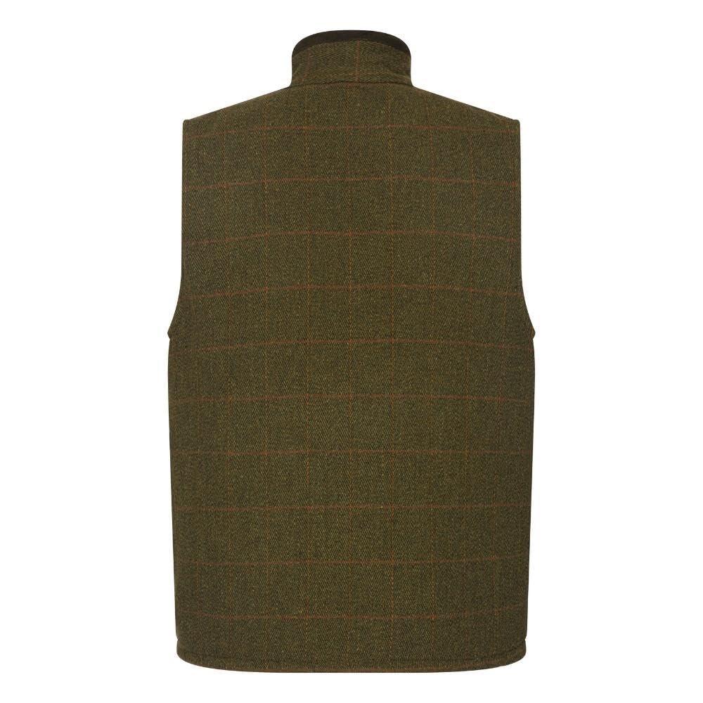 WALKER AND HAWKES - Gilet da tiro Derby Tweed Warrington da Uomo con Toppa sulla Spalla